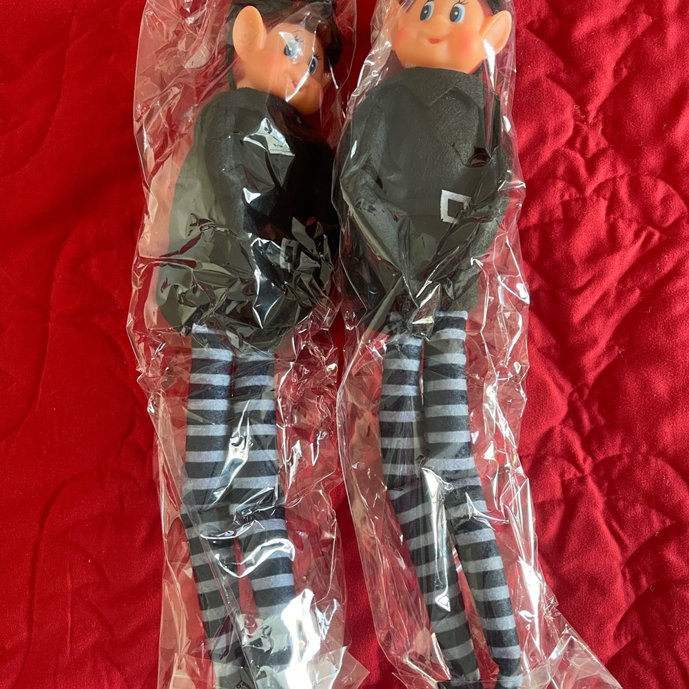 Striped Elf Dolls